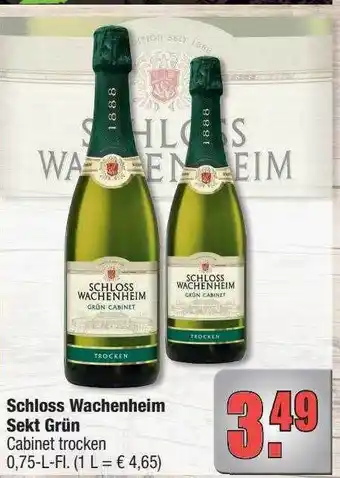 Profi Getränke Schloss wachenheim sekt grün Angebot