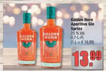 Profi Getränke Golden horn aperitivo gin sprizz Angebot