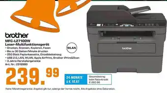 Saturn Brother mfc-l2710dw laser-multifunktionsgerät Angebot