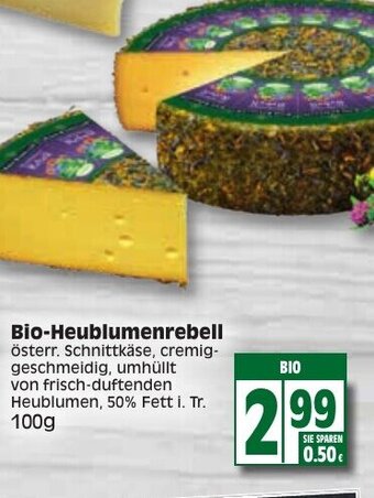 Edeka Bio Heublumenrebell 100g Angebot