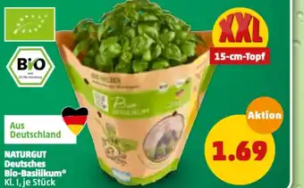 PENNY Naturgut Deutsches Bio Basilikum Angebot