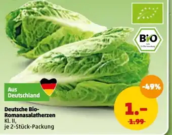 PENNY Deutsche Bio Romanasalatherzen Angebot