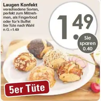 WEZ Laugen Konfekt 5er Tüte nach Wahl Angebot