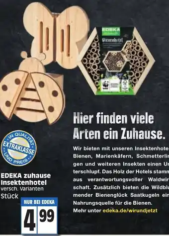 Edeka Edeka zuhause Insektenhotel Angebot