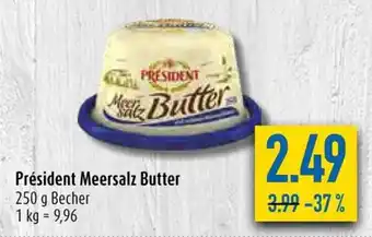 diska President Meersalzbutter 250g Angebot