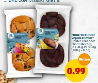 PENNY Food for Future Vegane Muffins 150g Angebot