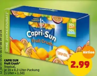 PENNY Capri Sun Fruit Crush 10x0,2L Angebot