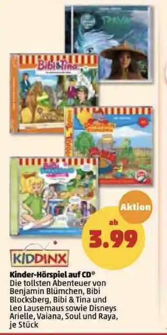 PENNY Kinder Hörspiel auf CD Angebot