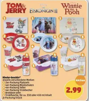 PENNY Kinder Geschirr Angebot