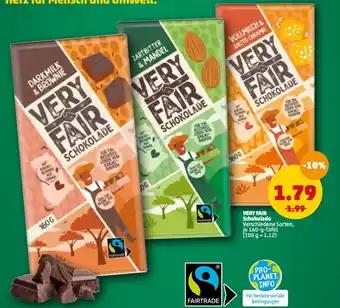 PENNY Very Fair Schokolade 160g Angebot