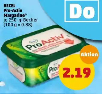 PENNY Becel ProActiv Margarine 250 g Becher Angebot