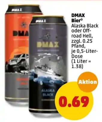 PENNY Dmax Bier 0,5L Angebot