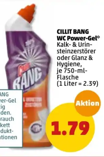 PENNY Cillit Bang WC Power Gel 750ml Angebot