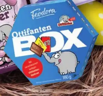 Edeka Feodora Ottifanten Box 180g Angebot