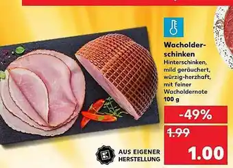 Kaufland Wacholder schinken Angebot