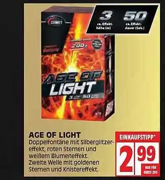 Edeka Age of light Angebot