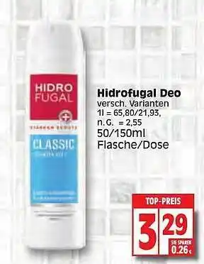 Edeka Hidrofugal deo Angebot