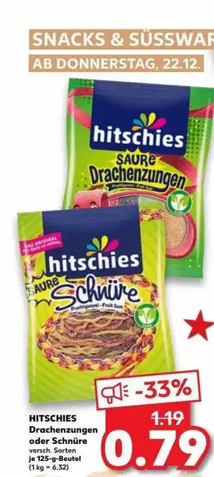 Kaufland Hitsches drachenzungen oder schnüre Angebot