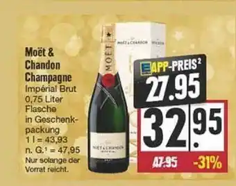 Edeka Moët & chandon champagne impérial brut Angebot