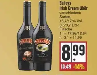 Edeka Baileys irish cream likör Angebot