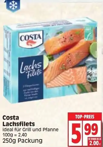 Edeka Costa Lachsfilet 250g Angebot