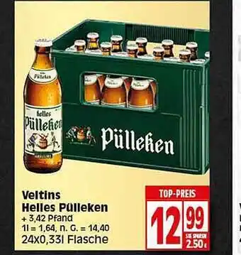 Elli Markt Veltins helles pülleken Angebot