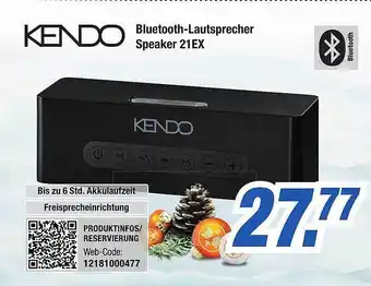 Expert Bening Kendo bluetooth-lautsprecher speaker 21ex Angebot