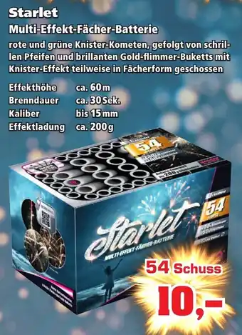 Thomas Philipps Starlet Multi Effekt Fächer Batterie 54 Schuss Angebot