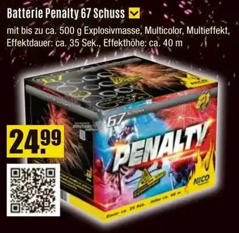 V Baumarkt Batterie Penalty 67 Schuss Angebot