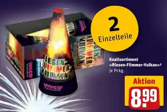 REWE Knallsortiment Riesen Flimmer Vulkan Angebot