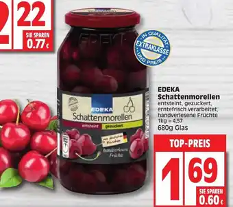 Edeka Edeka Schattenmorellen 680g Glas Angebot