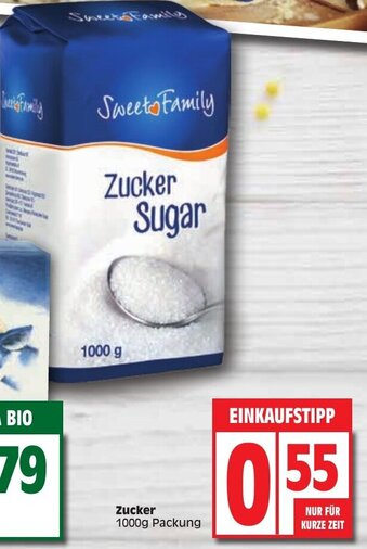 Edeka Zucker 1000g Angebot