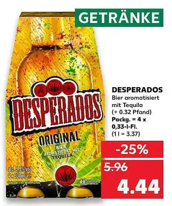 Kaufland DESPERADOS Angebot