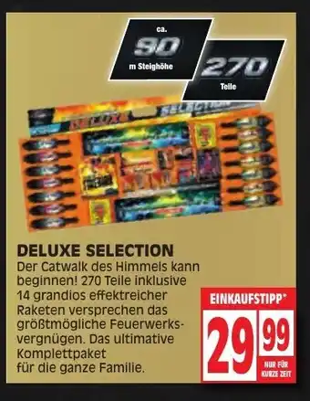 Edeka Comet Feuerwerk Deluxe Selection Angebot