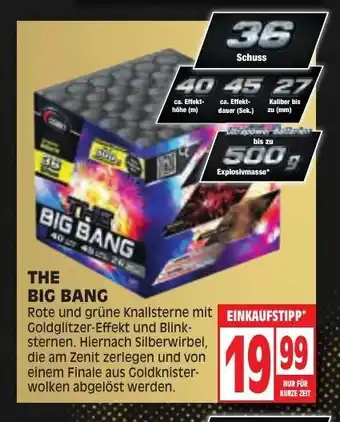 Edeka Comet Feuerwerk The Big Bang Angebot