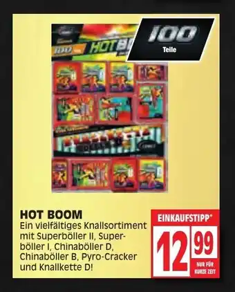 Edeka Comet Feuerwerk Hot Boom Angebot