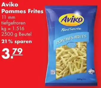 Handelshof Aviko Pommes Frites 2500 g Beutel Angebot