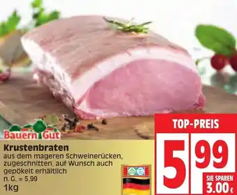 Edeka Bauern Gut Krustenbraten 1kg Angebot