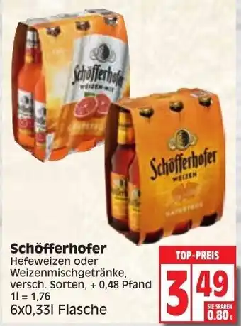 Edeka Schöfferhofer 6x0,33L Angebot