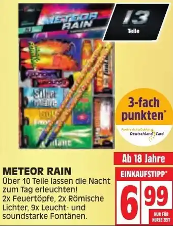 Edeka Meteor Rain Angebot