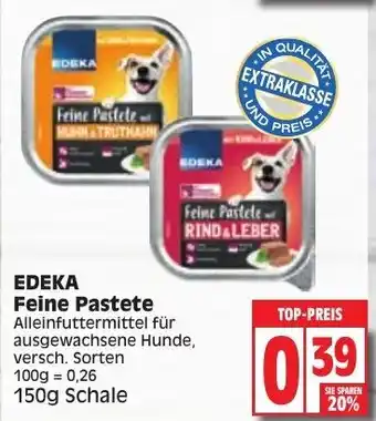 Edeka Edeka Feine Pastete 150g Angebot