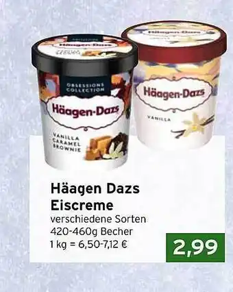 CAP Markt Häagen dazs eiscreme Angebot