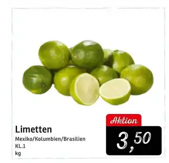 KONSUM Limetten Angebot