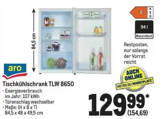 METRO Aro tischkühlschrank tlw 8650 Angebot