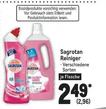 METRO Sagrotan reiniger Angebot