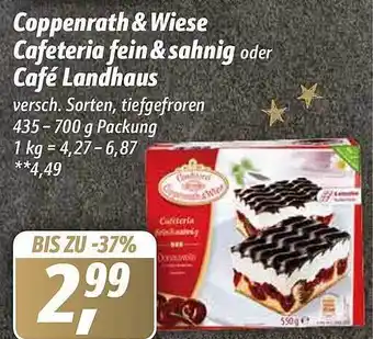 Simmel Coppenrath & wiese cafeteria fein & sahnih oder café landhaus Angebot