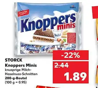 Kaufland STORCK Knoppers Minis Angebot