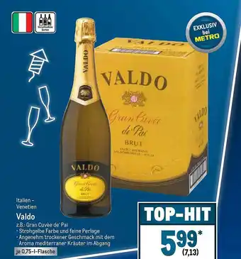 METRO Italien - venetien valdo Angebot