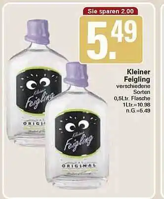 WEZ Kleiner feigling Angebot