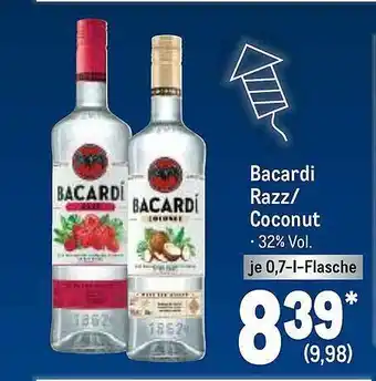 METRO Bacardi razz oder coconut Angebot